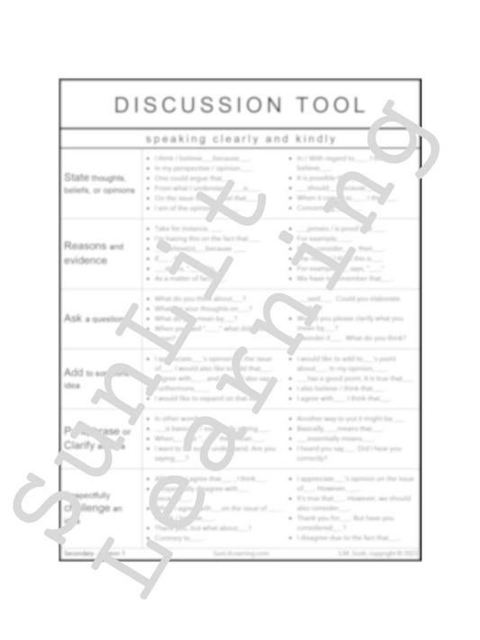 Discussion Tool